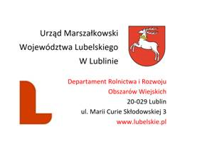 logo urząd Marszałkowski  Województwa Lubelskiego w Lublinie
